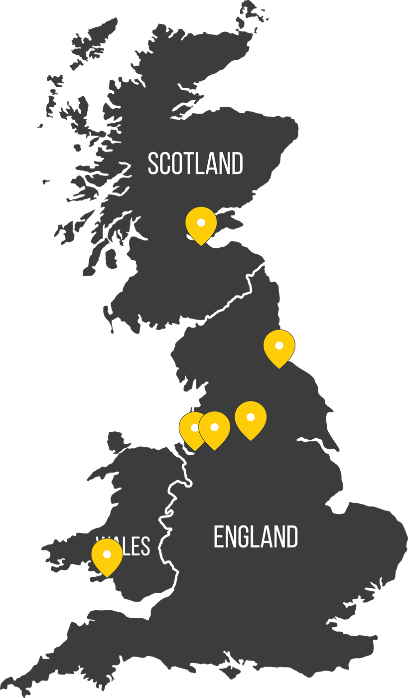 Map of the United Kingdom